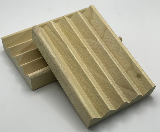 Natural Wood Soap Dish